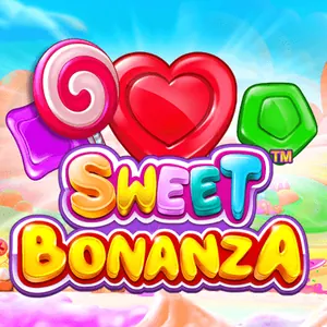 Sweet Bonanza (Pragmatic Play): frukter och godisbitar utspridda över sex hjul där lika symboler betalar överallt